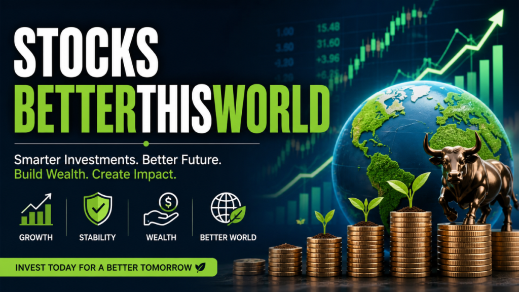 Stocks BetterThisWorld A Practical Guide to Smarter Investing stocks betterthisworld